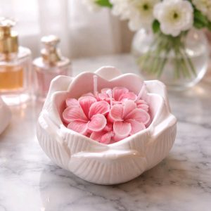 Blush Petal Vase